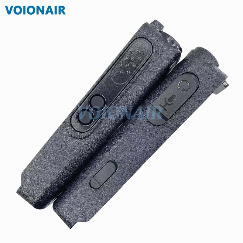 VOIONAIR Black Housing Case Front Cover+ Knobs+ Dust Cover For Motorola XiR C2660 Portable Radio Walkie Talkie Accessories