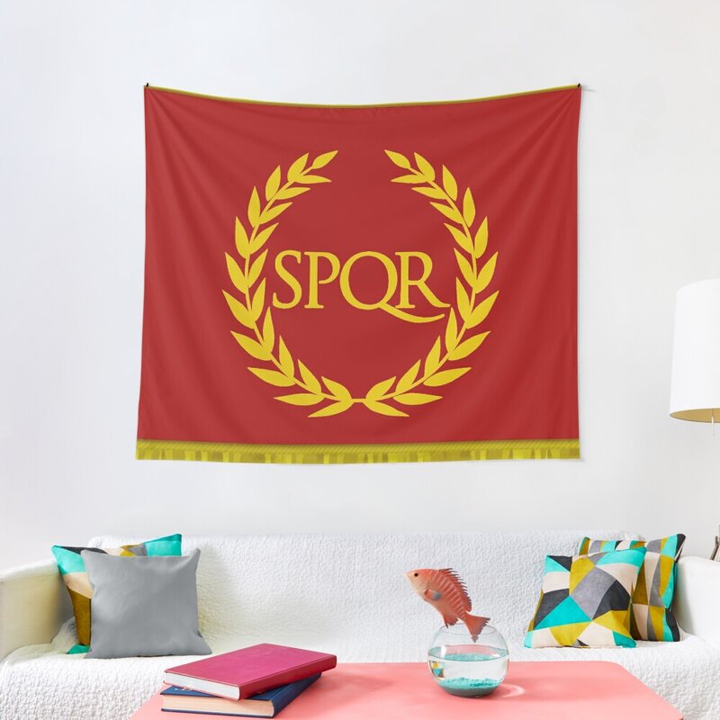 SPQR Tapestry Wall Mural Nordic Home Decor Decoration Pictures Room Wall Tapestry