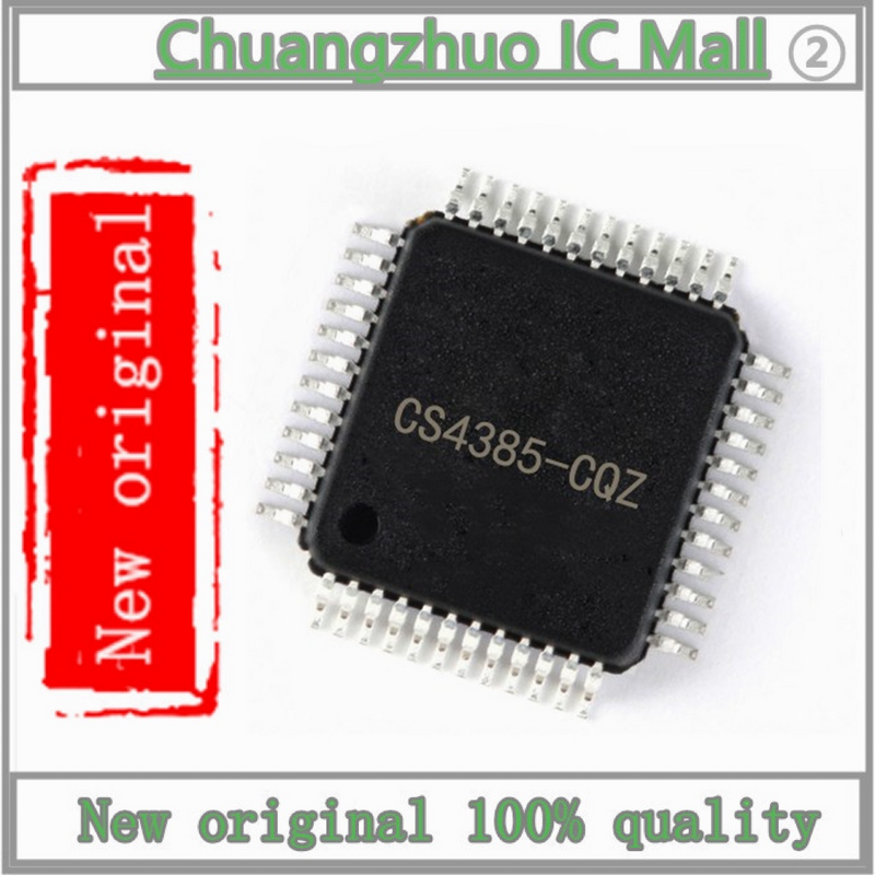 Piezas IC DAC/AUDIO, CS4385-CQZR original, 24 bits, 216K, 48LQFP, nuevo, 1 CS4385-CQZ