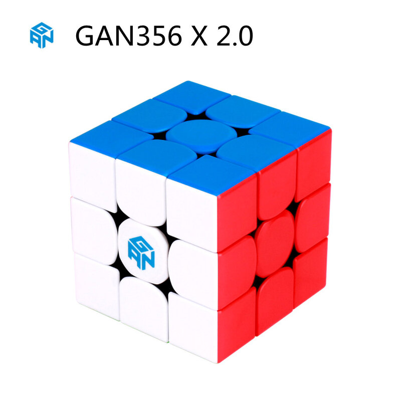 Cubo mágico profissional do enigma magnético, Gan 356x3x3x3x3x3x3x3, Ímãs de Gan 356m