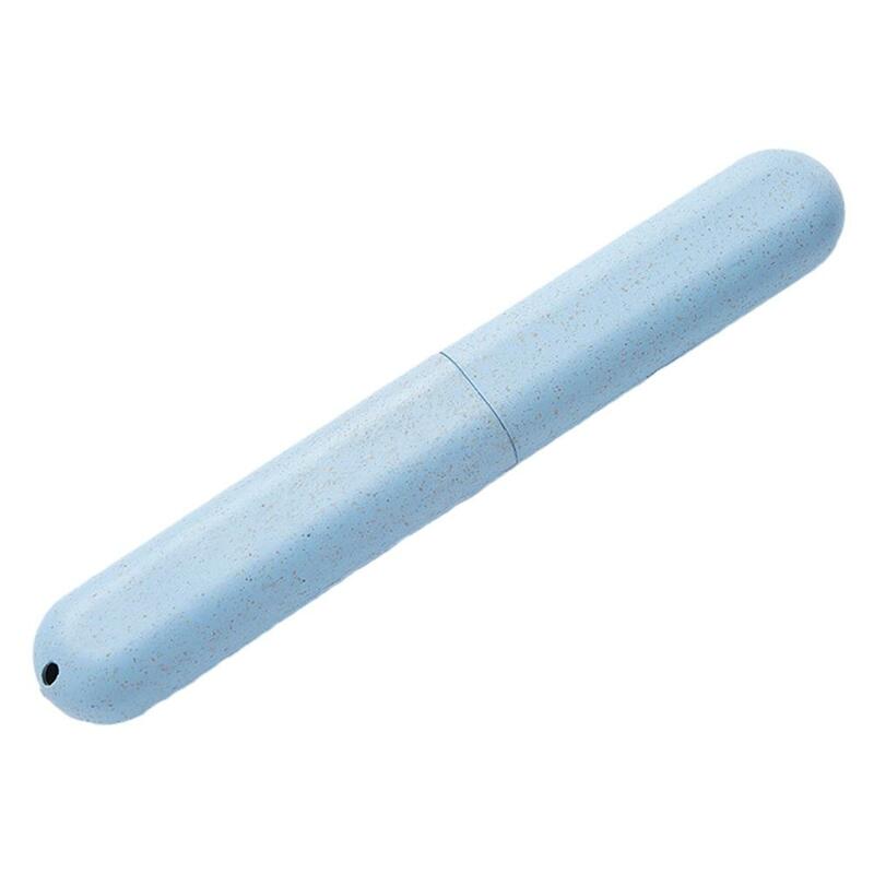 1 pz scatola di dentifricio portatile accessori per il bagno stoccaggio da viaggio bagno a prova di polvere per la copertura del tubo dello spazzolino da denti da campeggio F6P3