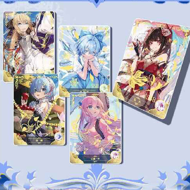 Wholesales Goddess Story Collection Cards Booster Box 2m12 Rare Anime Girls Trading Cards