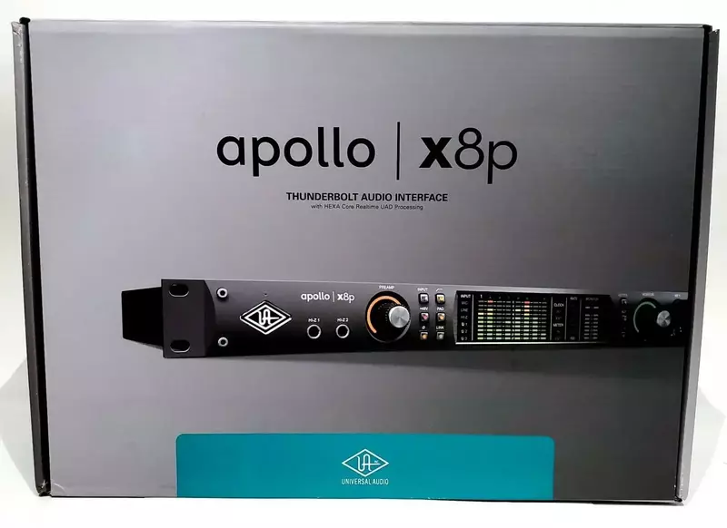 Descuento de ventas de verano en la compra, nuevas actividades originales, Audio Universal Apollo x8p, interfaz de Audio Thunderbolt 3 montable