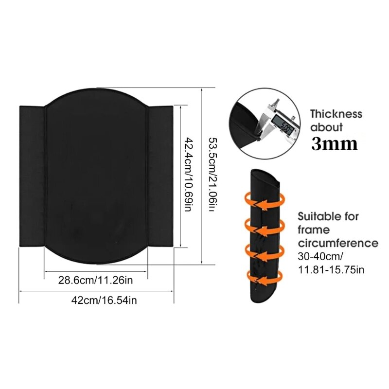 Removable Electric Bike Cover Thick Weatherproof Dust Sleeve Guard Case