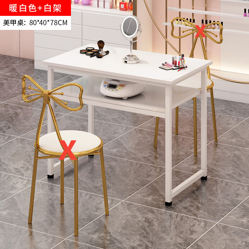 Net promi maniküre tisch stuhl set einzigen doppel schönheit tisch marmor muster neue nagel tisch speziellen preis wirtschaft nagel schreibtisch