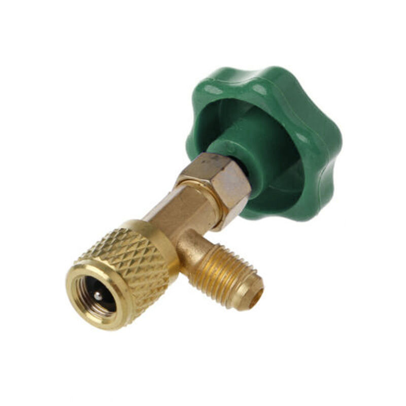 Durable High quality Useful Valve Bottle Opener Spare Tool Air Conditioners Cooling Green Heating Parts R134a R22