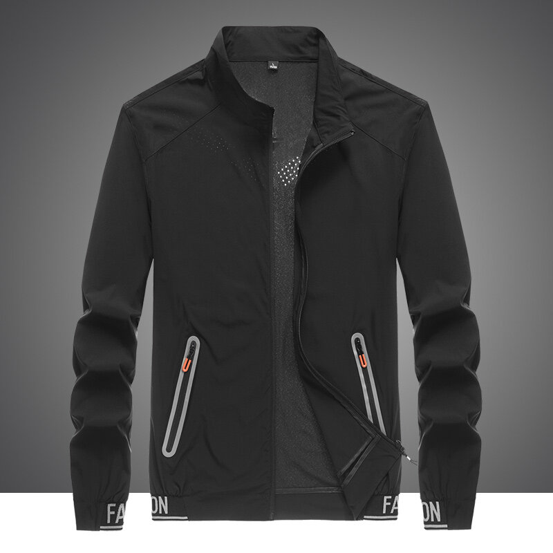 Manteau de protection solaire UPF50 + pour homme, ultra-fin, respirant, à séchage rapide, pour l'extérieur, pour le sport sur glace