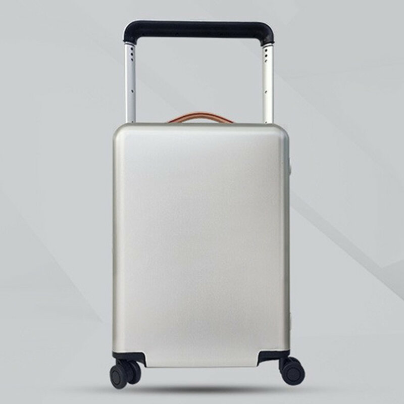 20 Cal biznesowa na kółkach przypadku dezynfekcji UV walizka aluminiowa stop magnezu pudełko na podróż szeroki dyszla torba na pokład TSA blokada 4