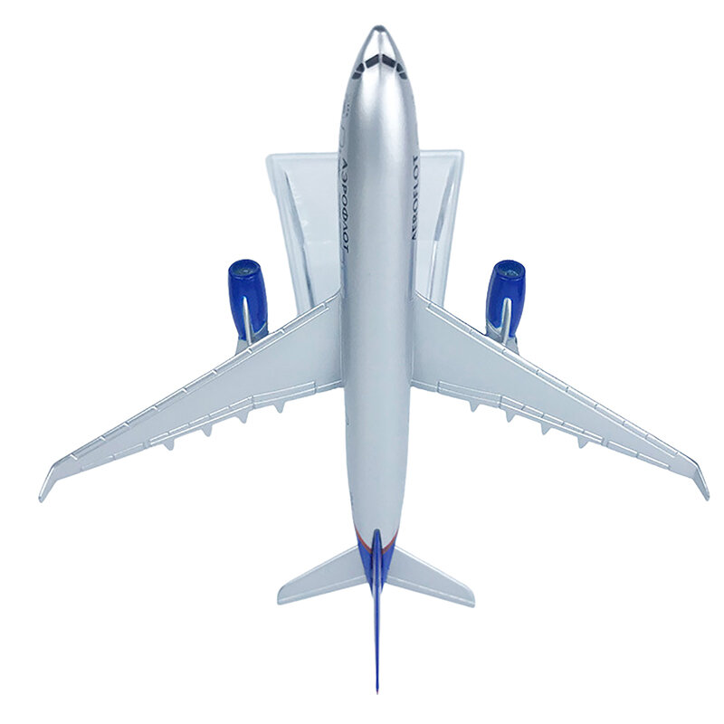 Mainan pesawat terbang logam Die-cast 16cm skala 320 350 340 1/400 pesawat Model pesawat terbang