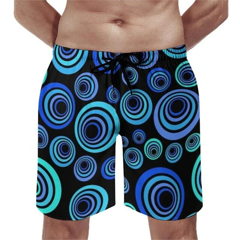 กางเกงว่ายน้ำวินเทจกางเกงขาสั้นชายหาดพิมพ์ลายสีสันสดใส3D ใหม่สำหรับฤดูร้อนผู้ชายแฟชั่น