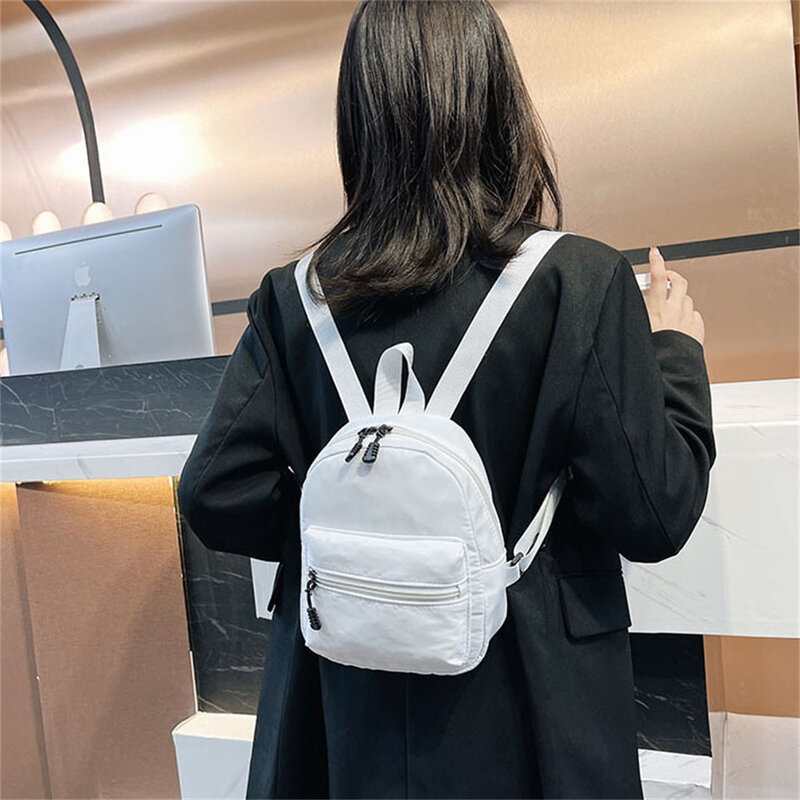 Женский маленький дорожный мини-рюкзак, школьный ранец в Корейском стиле для девочек-подростков