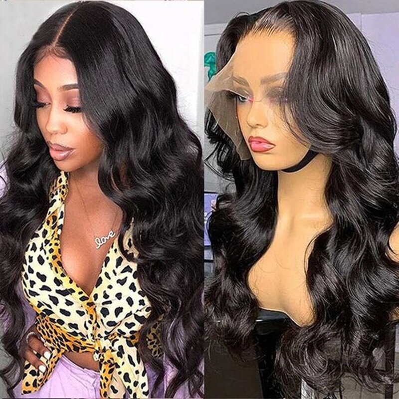 Body Wave Human Hair 4x4 Hd Lace Closure Wigs For Women Glueless Wig Lace Front Body Wave Ready To Brazilian Hair On Sale