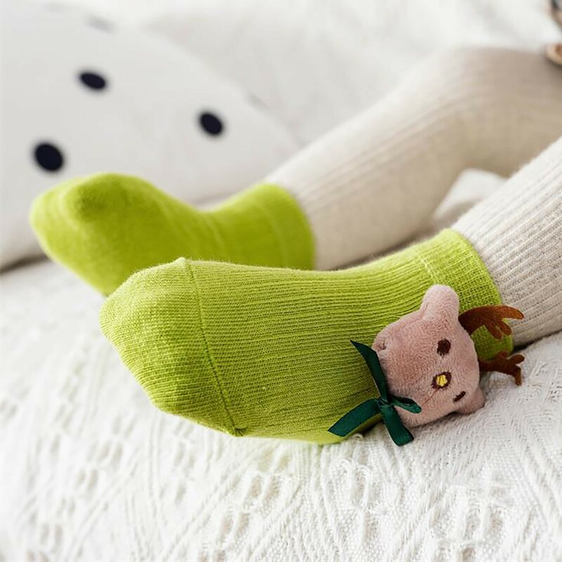 Baby Homewear Socken Baby Socken Mode Strümpfe Kleinkind Socken mit Prise Knöchel Baby Kinder kleines Mädchen Junge