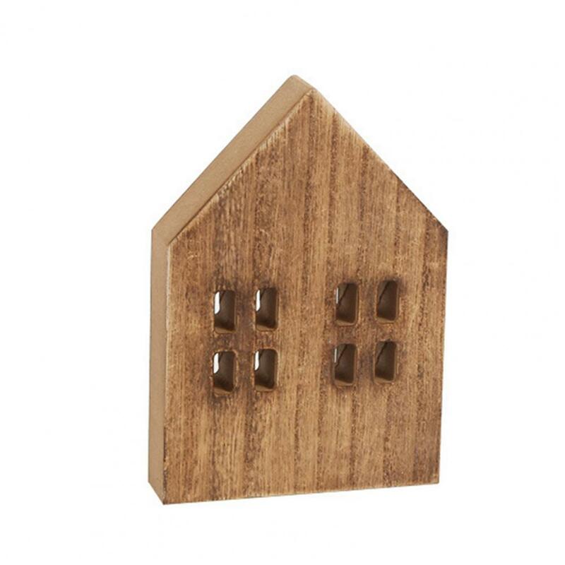 軽量の木製クラフト,装飾的な小さな家,木製の装飾,ムード,モダン,木製の装飾