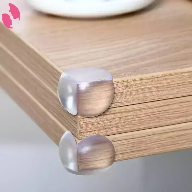 4 Stück Silikons chutz hülle Rand klarer Tisch Schreibtisch Eck schutz kissen Baby Sicherheit Stoßstangen schutz