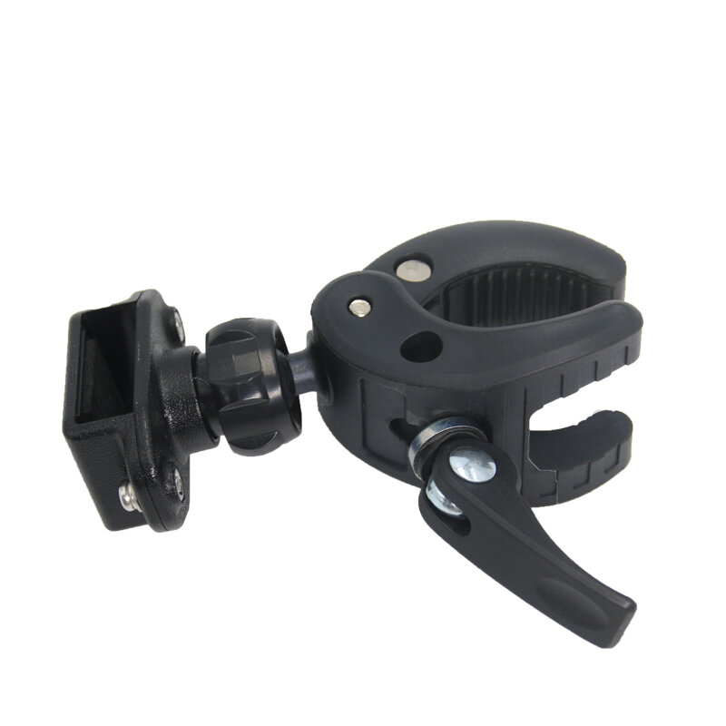 Cocls-Support de pince de guidon de moto avec clip arrière, support de microphone radio, déterminer