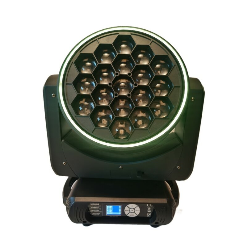 6pcs/lot 19x40W Rgbw Led Wash Moving Head DMX Zoom Beam Moving Head Wash Light for Concert