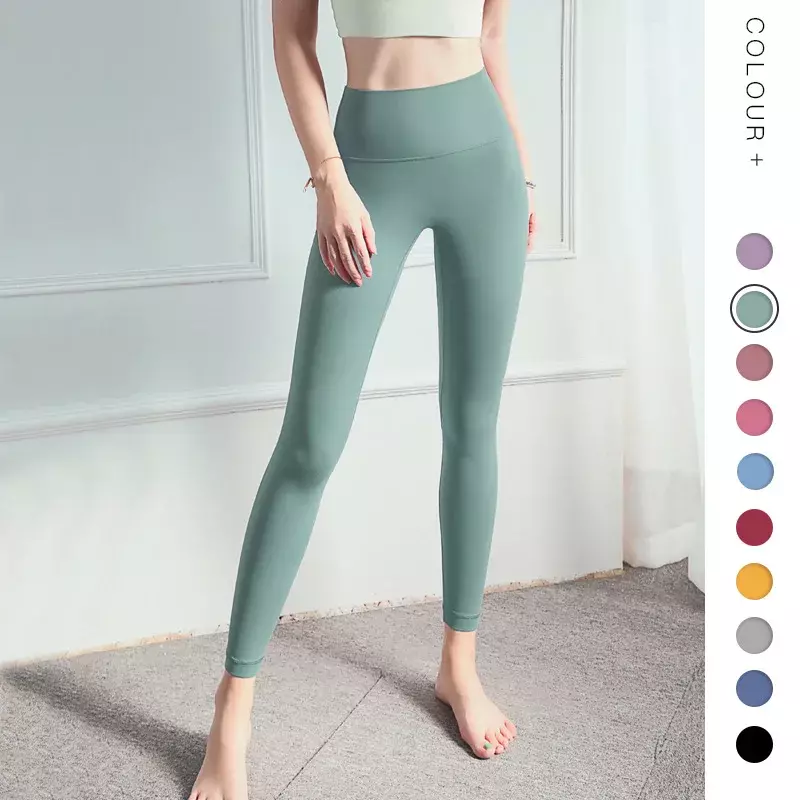 TUNIControl-Pantalon de yoga taille haute sans couture pour femme, leggings de levage de hanche, vêtements de sport, collants de gym, pantalons pleine longueur