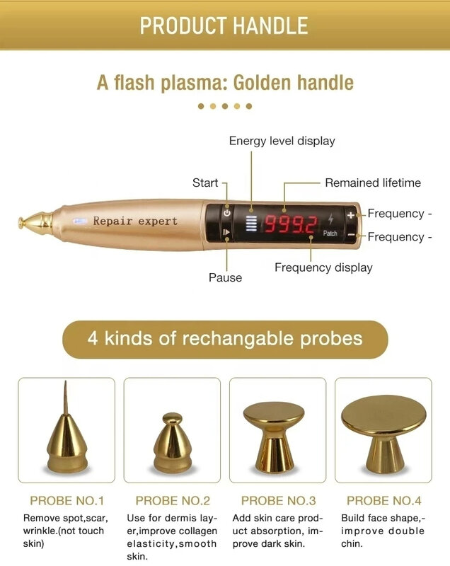 Fibroblast długopis plazmowy plazma unosząca powiekę urządzenie do podnoszenia usuwanie zmarszczek odmładzanie skóry urządzenie do usuwania trądziku prysznic plazmowy