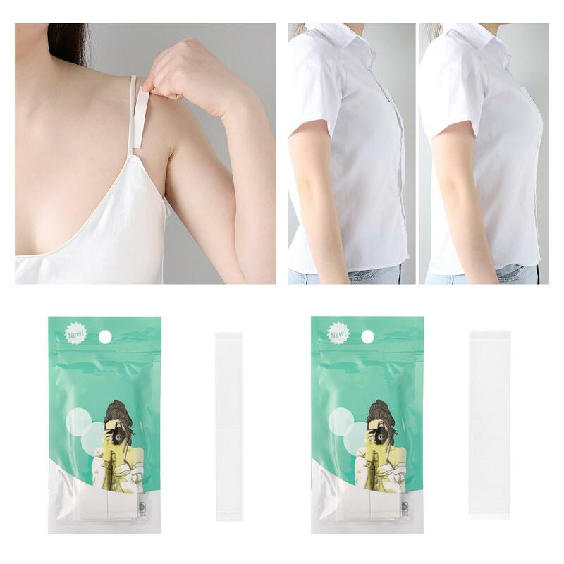 Doppelseitiges Kleidungs band für Frauen rutsch feste Brust aufkleber für Hemd Schulter gurt Klebeband alle Hautfarben niedrig geschnitten