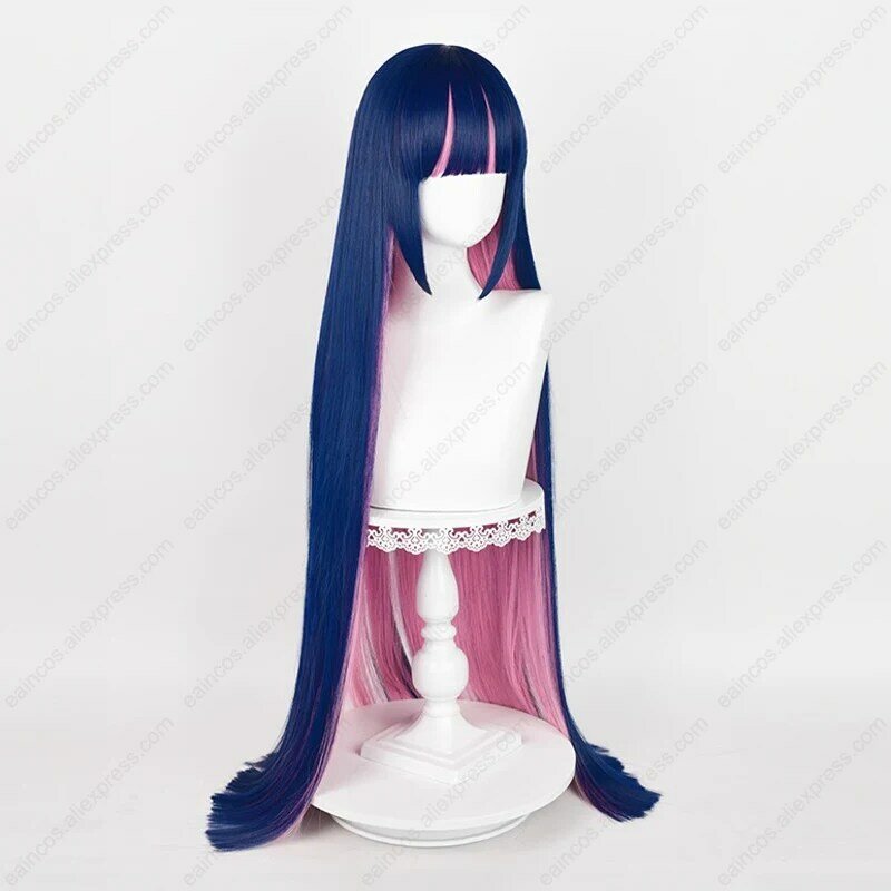 Anime Stocking Anarchy Panty Anarchy Burifu Cosplay Wig 100cm/75cm/30cm Long Wigs Heat Resistant Synthetic Hair