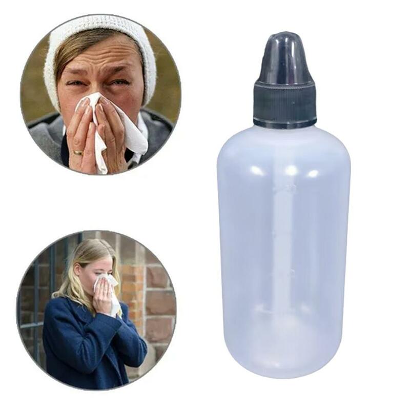 250ml Nasen wasch reiniger Nasen spülung Spül flasche Nase Rhinitis Protektor allergische Kinder Neti Erwachsene Topf vermeiden t6v4