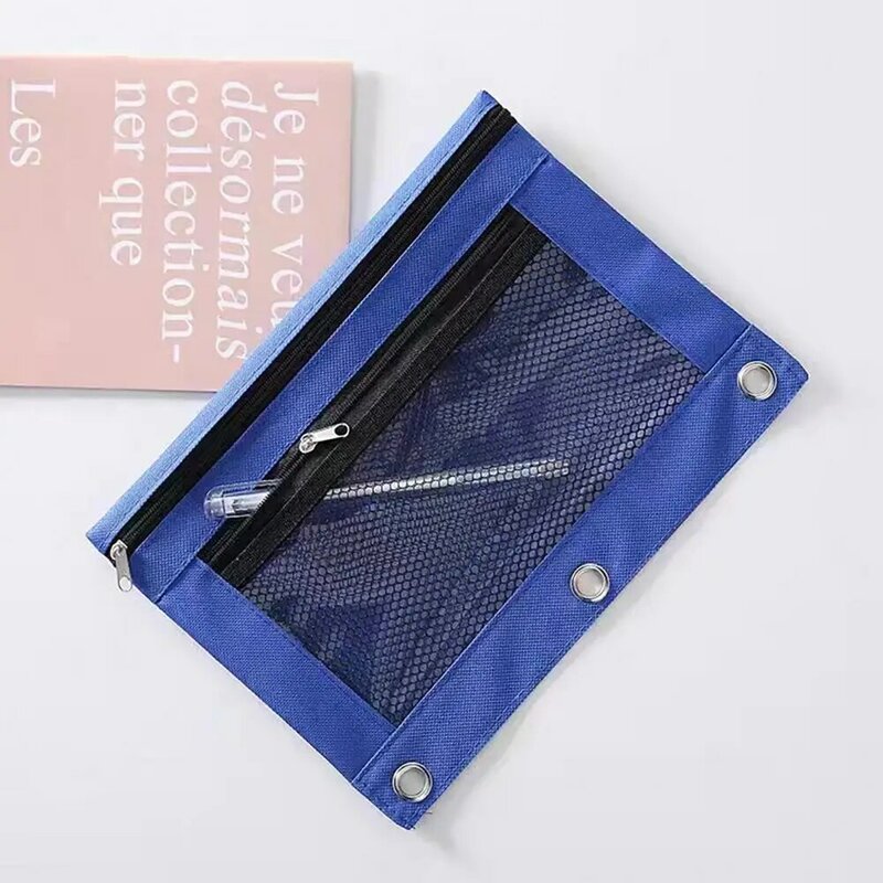 กระเป๋าดินสอตาข่ายสำหรับโฮมออฟฟิศความจุขนาดใหญ่แบบ POUCH pensil ความจุมาก