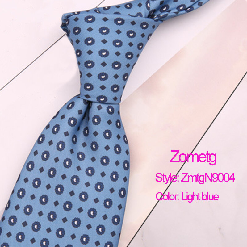 9cm ties Men's Neckties Women Ties Fashion Printing Ties For Men Zometg Tie Ties
