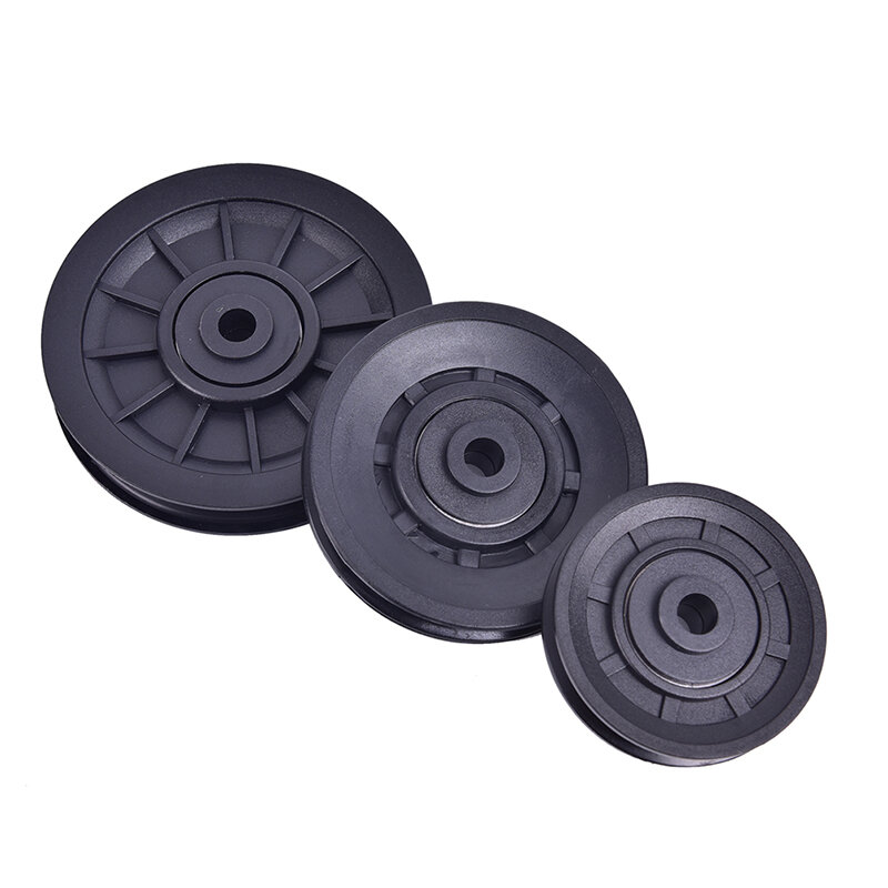 Cable de rueda de polea de rodamiento, equipo de Fitness para gimnasio, 4 piezas, 70mm/90mm/105mm de diámetro