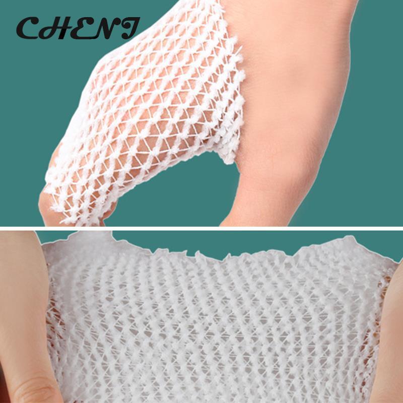 White Tubular Wound Roll Tape Finger Care Bandages Band Stretch Cover Tube Knee Burn Wounds Wrap Legs Tubing Stockinette