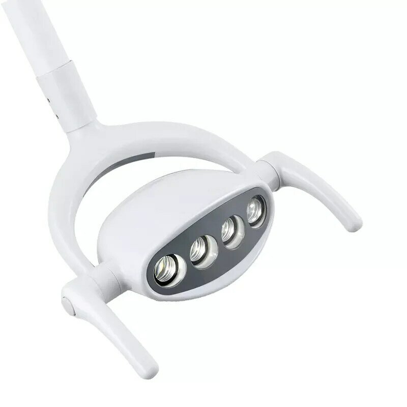Lampu mulut gigi 4 LED, lampu sensitif untuk Unit kursi gigi, lampu langit-langit dokter gigi Unit klinik gigi seluler