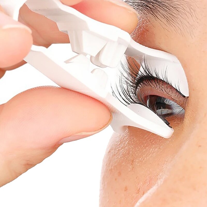 New Magnetic Eyelashes Tweezer Magnetic False Eyelash Curler For Magnet Eyelashes Fake Lashes Clip Clamp Makeup Tools 2024