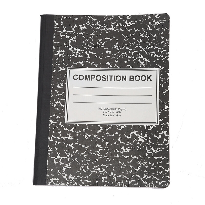 SKYSONIC-Cuaderno de composición B5 para estudiantes, 100 hojas, 200 páginas, línea de diario, libro de moda, papelería, los mejores suministros de regalo