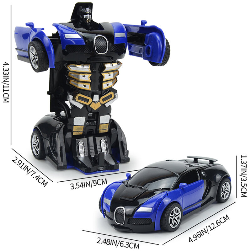 子供のためのトランスフォーマルロボットのおもちゃ,子供のためのおもちゃの車,衝突,再生,再生車,再生