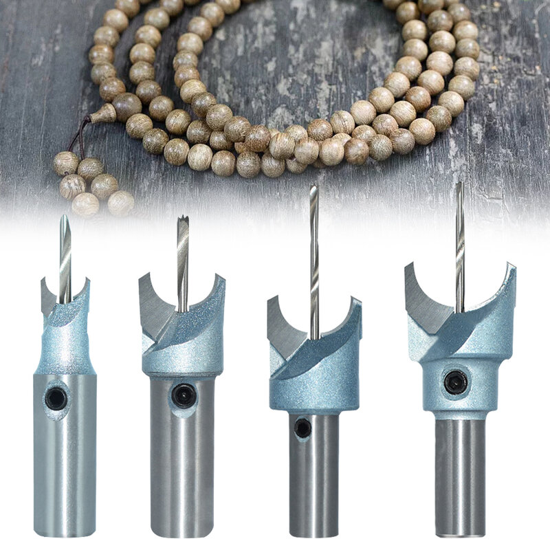 Router per utensili manuali fresa antiruggine in acciaio al tungsteno con chiave fai da te perline per legno accessori per punte da trapano Maker alta durezza