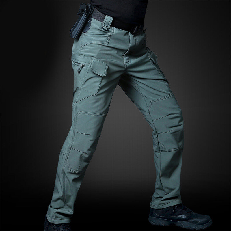 กางเกงยุทธวิธีผู้ชาย, กางเกงทำงานกลางแจ้งกางเกงยืดขาตรงกางเกงทำงานทหาร IX7