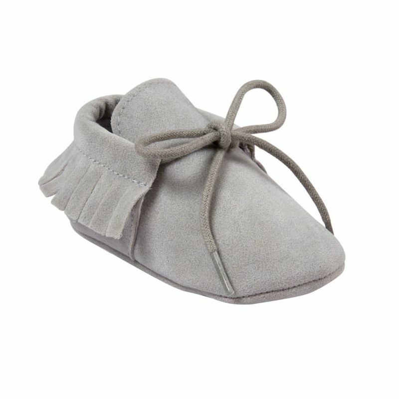 ใหม่รองเท้าเด็กทารกชายรองเท้ารองเท้า Handmade Soft Sole พู่ Anti-Slip Sole ทารกแรกเกิดเด็กวัยหัดเดิน First Walkers รองเท้า