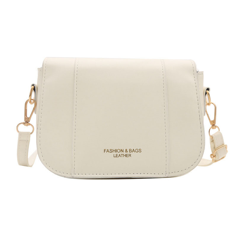 Women Square Single Shoulder Bag Solid Color PU Handbag Female Fashion All-match Messenger Bags For Ladies Casual Phone Bags