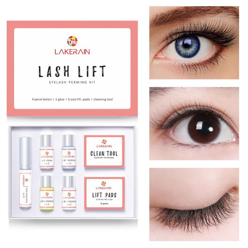 Eyes Makeup Sparkling Eyes Eye Lash Keratin Perming 1set Eyelash Enhancer Cosmetics Eyelash Perm Set Eyelash Lifting