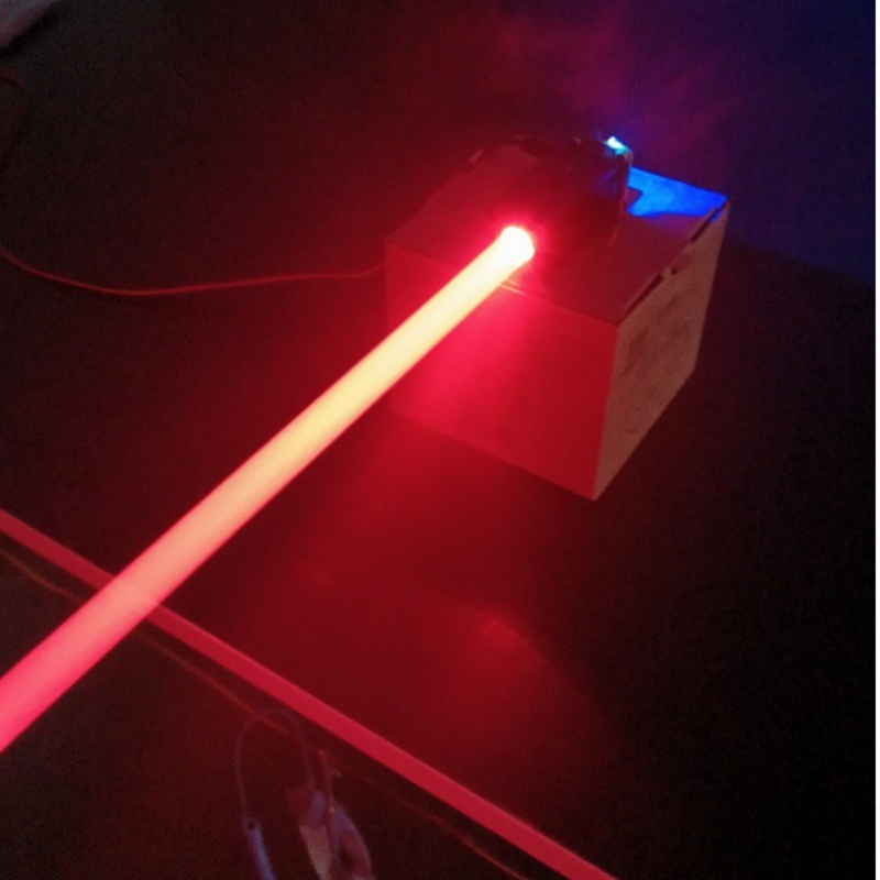 Grof Licht 638nm 700Mw/1.2W Rode Lasermodule Waarschuwingslaserlicht
