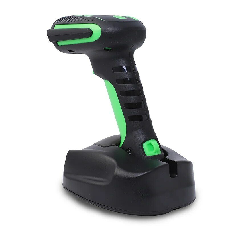 IP65 Industrial Wireless 1D 2D QR Code Barcode Scanner Barcode Reader with Charging Base