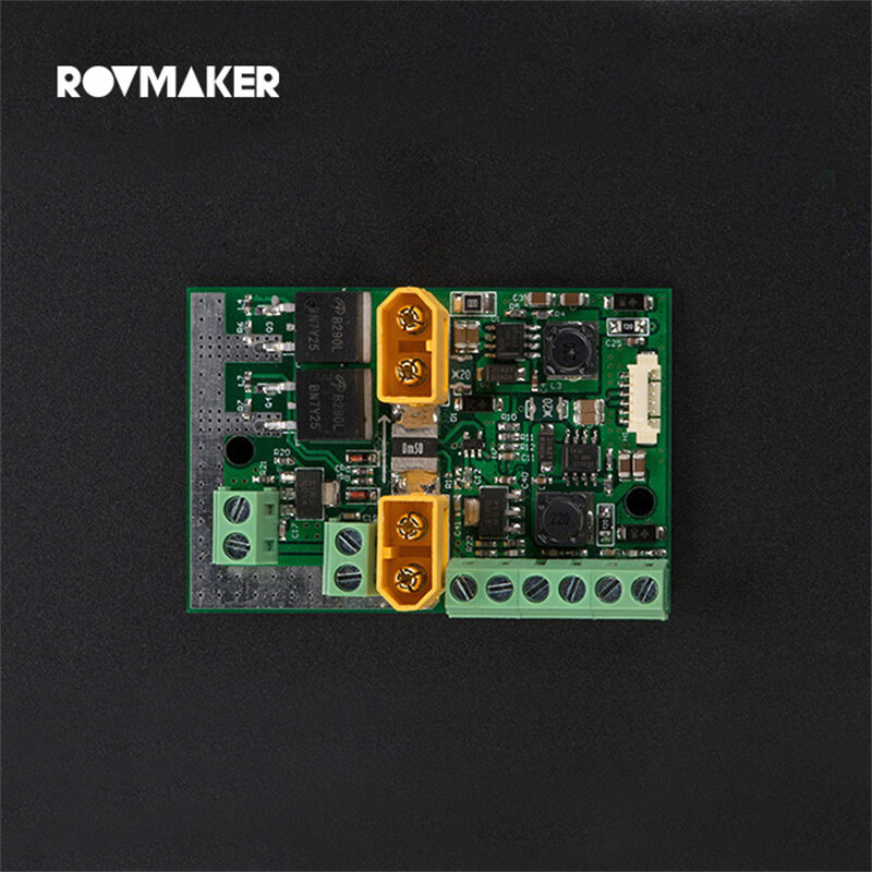 ROVMAKER-Carte de gestion de l'alimentation pour robot sous-marin, technologie de distribution d'ampèremètre, interrupteur MOS à courant élevé pour RC AUV ROV