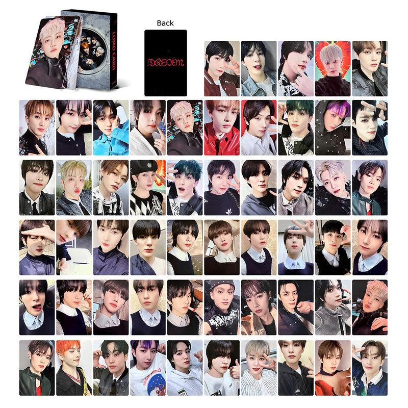 55 buah/kotak KPOP Dream ()SCAPE Album baru Photocards Jaemin Renjun Haechan panggung HD mode kartu Lomo Koleksi ulang tahun penggemar