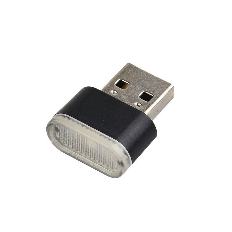 مصباح LED صغير ABS للسيارة ، مصباح مضيء محيطي ، USB مدمج ومتين ، وزن ، 5 فولت ، 1 * * *