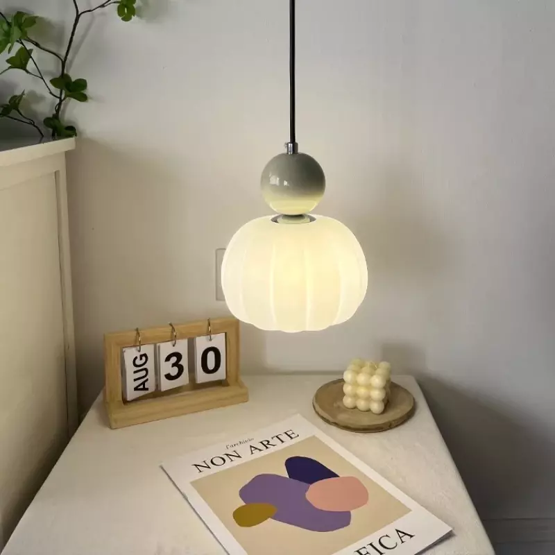 Nordic Pendant Light, LED Macaroon Pendurado Lâmpadas, Minimalista Home Interior Decor Luminária, Fit para Teto, Quarto, Cabeceira, Sala de estar