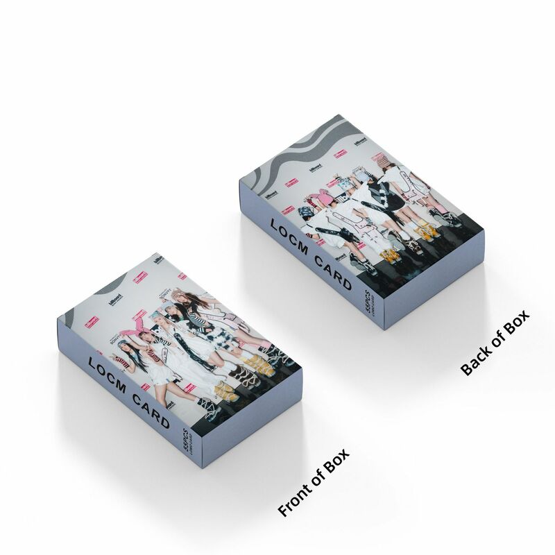55 sztuk/zestaw Kpop nowe dżinsy Album fotograficzny klub uwaga karty Lomo wysokiej jakości dżinsy HD fotokarty