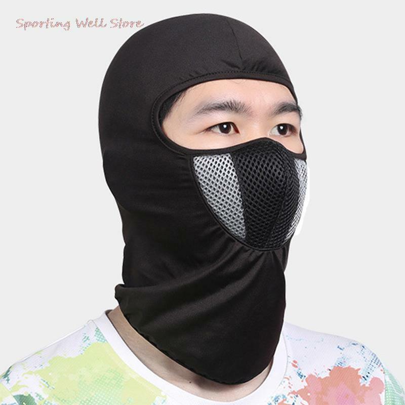 Велосипедная маска на все лицо, зимняя теплая мотоциклетная Мужская бандана, шарф для бега, лыжная маска, маска для лица, головной убор