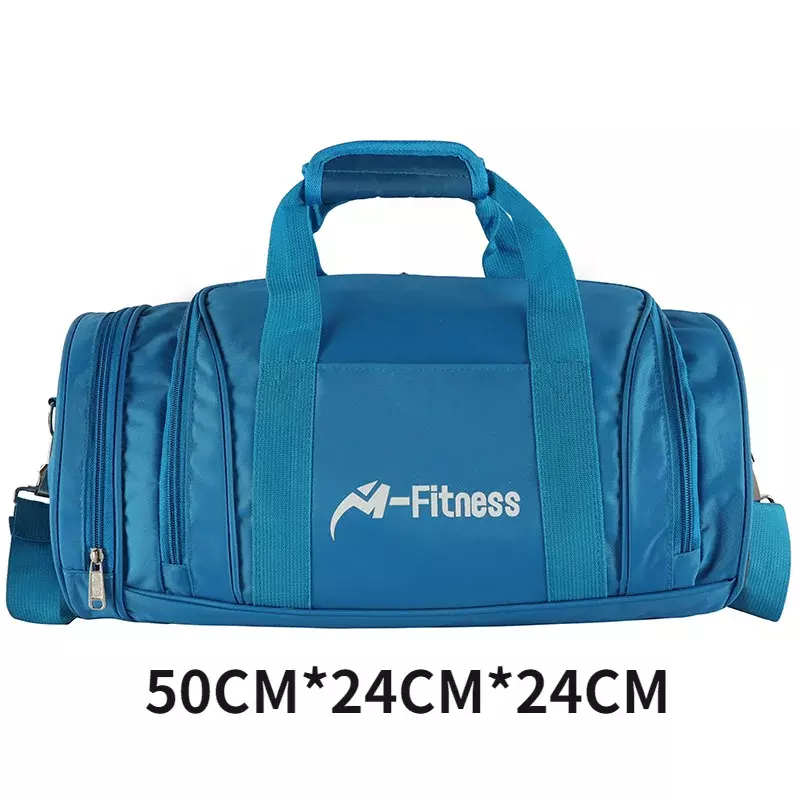 Dry and Wet Fitness Bag for Men and Women, Nylon Training Shoulder Bag, Travel Sac De Sport Tas Yoga Gym Bag, Swim Bag