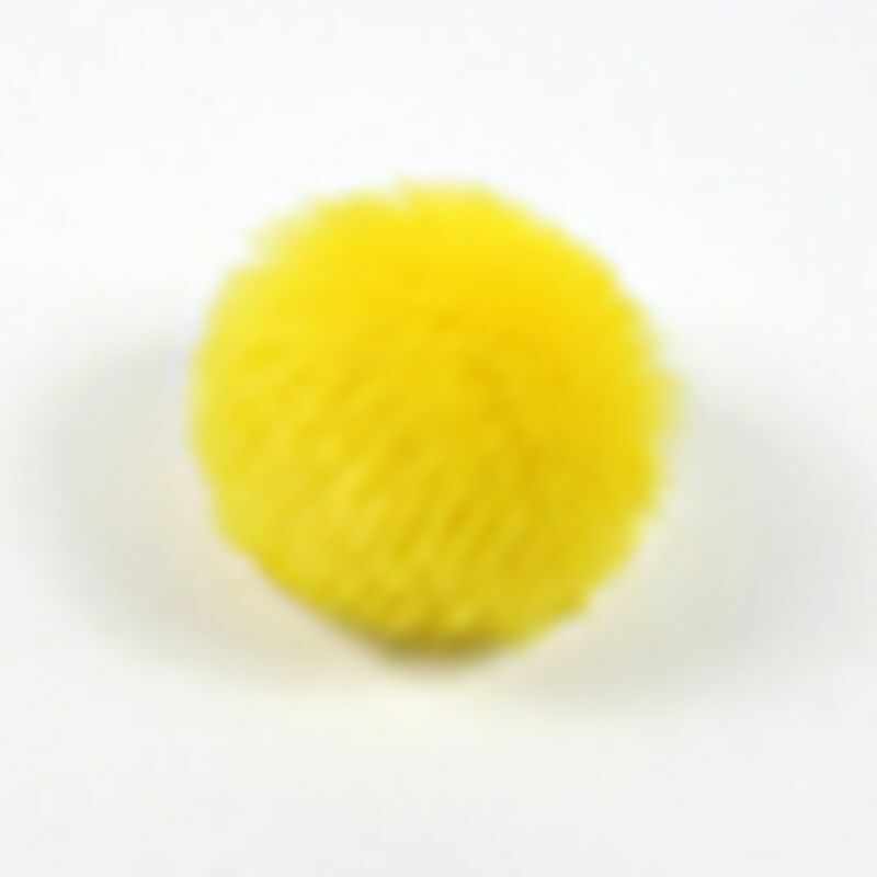 2 шт./компл., 14 цветов, 8 см, сделай сам, пушистый шар с помпоном и эластичной петлей, однотонный Радуга Co.