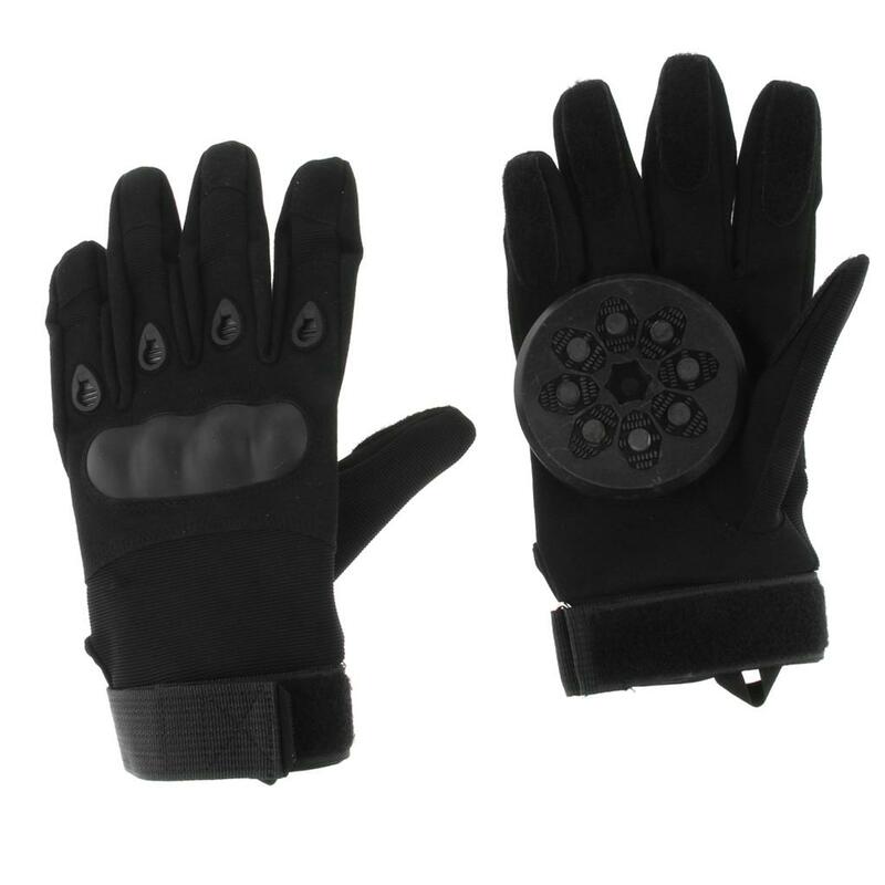 Protective Slide Gloves for Skateboard & Longboard, Can Come